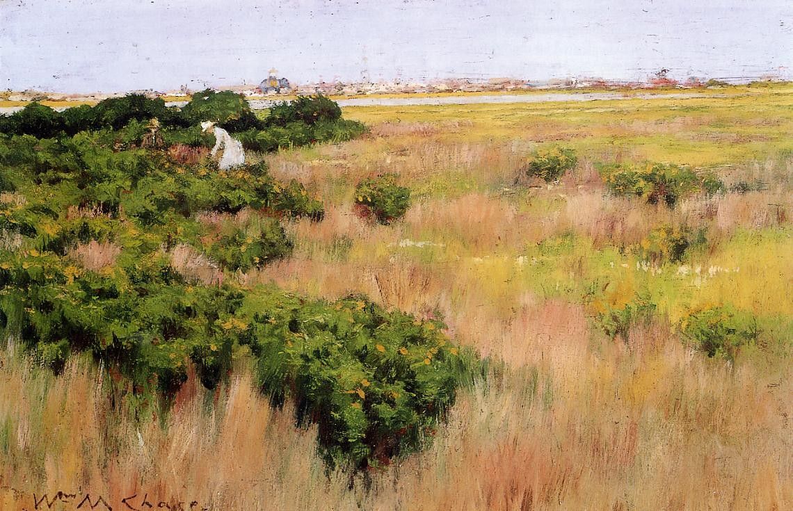 William Merritt Chase Landscape Near Coney Island
